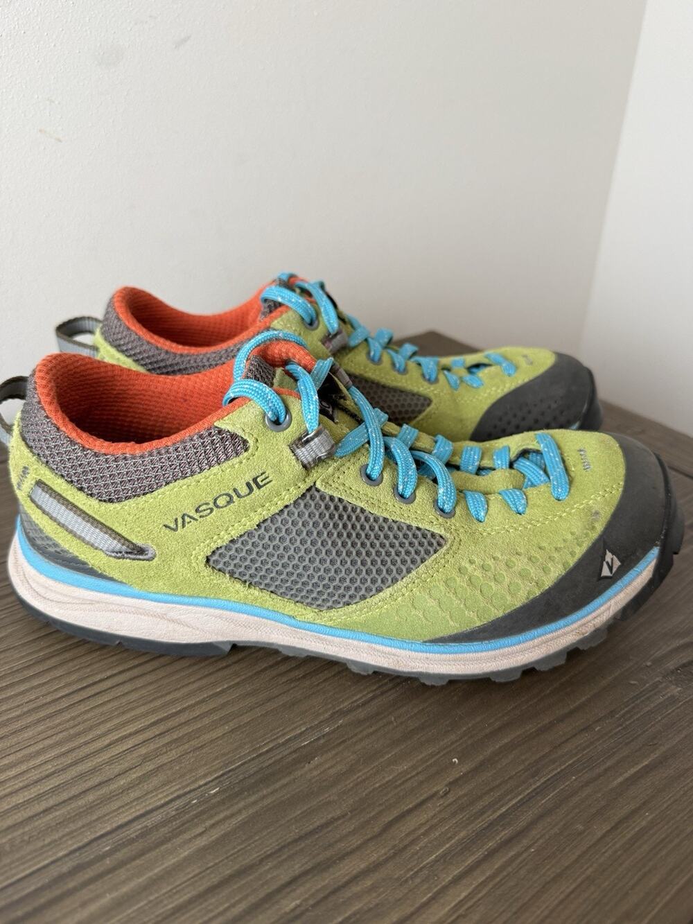 Vasque Grand Traverse Womens Size 8 Green Hiking Athletic Sneaker Shoes